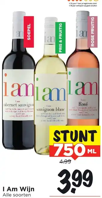 Vomar Voordeelmarkt I Am Wijn aanbieding