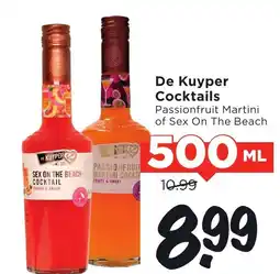 Vomar Voordeelmarkt De Kuyper Cocktails aanbieding