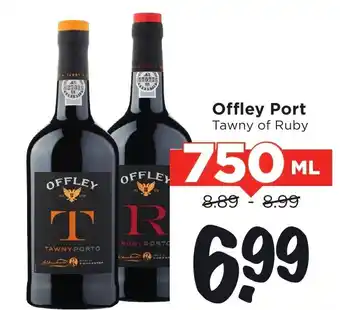 Vomar Voordeelmarkt Offley Port Tawny of Ruby aanbieding