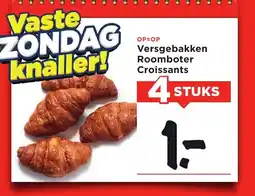 Vomar Voordeelmarkt Versgebakken Roomboter Croissants aanbieding