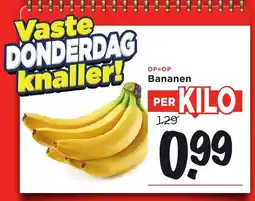 Vomar Voordeelmarkt Bananen aanbieding