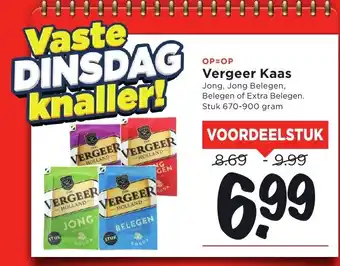 Vomar Voordeelmarkt Vergeer Kaas aanbieding
