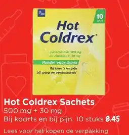 Vomar Voordeelmarkt Hot Coldrex Sachets aanbieding