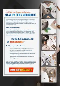 Sani-Dump MAAK NU UW MOODBOARD aanbieding