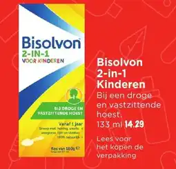 Vomar Voordeelmarkt Bisolvon 2 in 1 Kinderen aanbieding