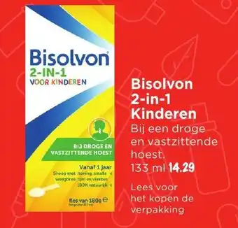 Vomar Voordeelmarkt Bisolvon 2 in 1 Kinderen aanbieding