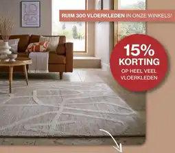Roobol OP HEEL VEEL VLOERKLEDEN aanbieding