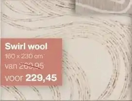 Roobol Swirl wool aanbieding