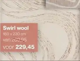 Roobol Swirl wool aanbieding