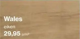 Roobol Wales eiken aanbieding