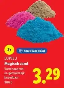 Lidl LUPILU Magisch zand aanbieding