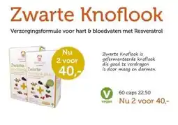 De Rode Pilaren Zwarte Knoflook caps aanbieding