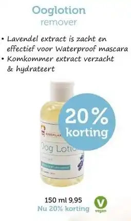 De Rode Pilaren Ooglotion remover aanbieding