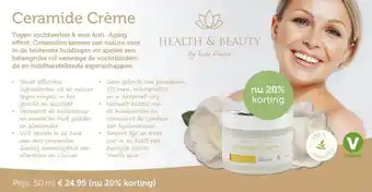 De Rode Pilaren Ceramide Crème aanbieding