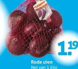 Hoogvliet Rode uien aanbieding