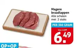 Hoogvliet Magere braadlappen aanbieding