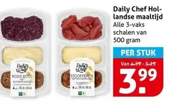 Hoogvliet Daily Chef Hol- landse maaltijd aanbieding
