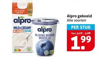 Hoogvliet Alpro gekoeld aanbieding