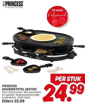 Dekamarkt PRINCESS GOURMETSTEL aanbieding