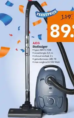 Blokker AEG Stofzuiger aanbieding