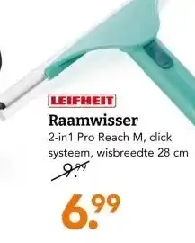 Blokker LEIFHEIT Raamwisser aanbieding