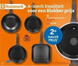 Blokker Comfort koekenpannen aanbieding