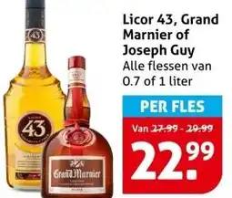 Hoogvliet Licor 43, Grand Marnier of Joseph Guy aanbieding