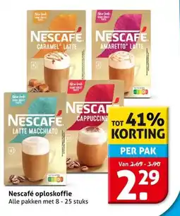 Hoogvliet Nescafé oploskoffie aanbieding