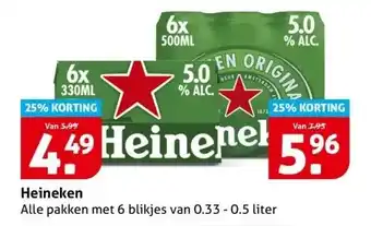 Hoogvliet Heineken aanbieding