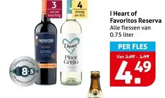 Hoogvliet I Heart of Favoritos Reserva aanbieding