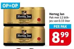 Hoogvliet Hertog Jan aanbieding