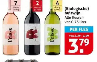 Hoogvliet (Biologische) huiswijn aanbieding