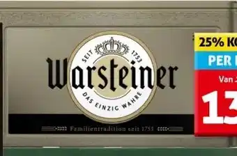 Hoogvliet Warsteiner aanbieding