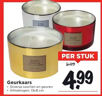 Vomar Voordeelmarkt Geurkaars aanbieding