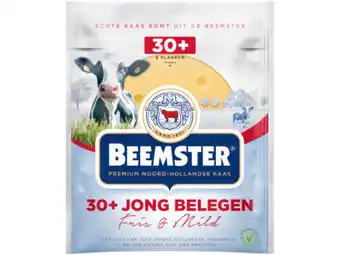 Hoogvliet Beemster Jong Belegen 30+ Plakken aanbieding