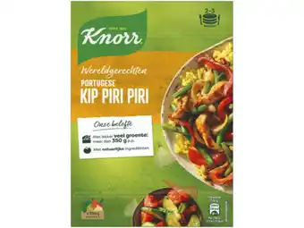 Hoogvliet Knorr Wereldgerecht maaltijdpakket portugese kip piri piri aanbieding