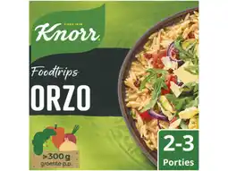 Hoogvliet Knorr Foodtrips orzo aanbieding