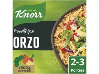 Hoogvliet Knorr Foodtrips orzo aanbieding