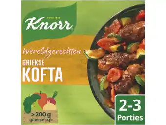 Hoogvliet Knorr Wereldgerechten maaltijdpakket griekse kofta aanbieding