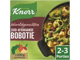 Hoogvliet Knorr Wereldgerecht maaltijdpakket zuid-afrikaanse bobotie aanbieding