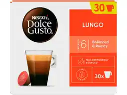 Hoogvliet Nescafé Dolce Gusto lungo XL koffiecups aanbieding