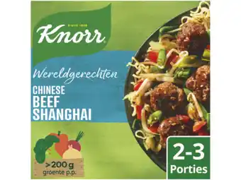 Hoogvliet Knorr Wereldgerecht maaltijdpakket chinese beef shanghai aanbieding