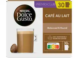 Hoogvliet Nescafé Dolce gusto cafe au lait aanbieding