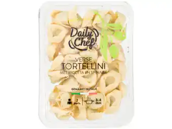 Hoogvliet Daily Chef Tortellini met spinazie en ricotta aanbieding