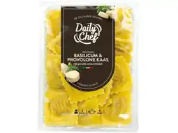 Hoogvliet Daily Chef Raviolini basilicum provolone aanbieding