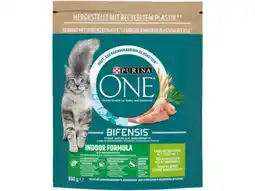 Hoogvliet Purina one Indoor kattenvoer rijk aan kalkoen aanbieding