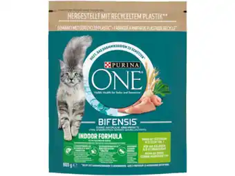 Hoogvliet Purina one Indoor kattenvoer rijk aan kalkoen aanbieding