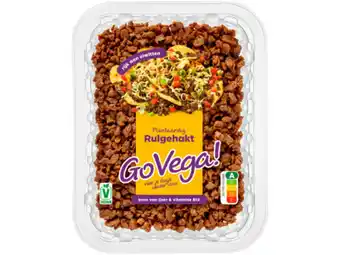 Hoogvliet Go vega Plantaardig rulgehakt aanbieding