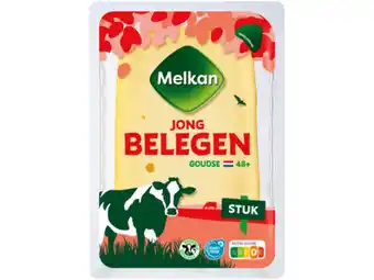 Hoogvliet Melkan Kaasstuk Goudse jong belegen aanbieding