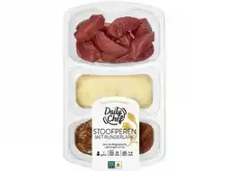 Hoogvliet Daily Chef Stoofperen met runderlap en puree aanbieding